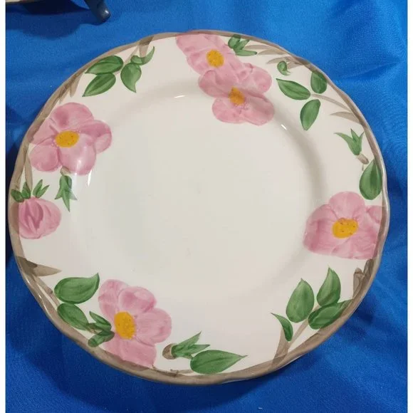 3 FRANCISCAN DESERT ROSE 10.75"  DINNER PLATES STAFFORSHIRE ENGLAND - Picture 5 of 6